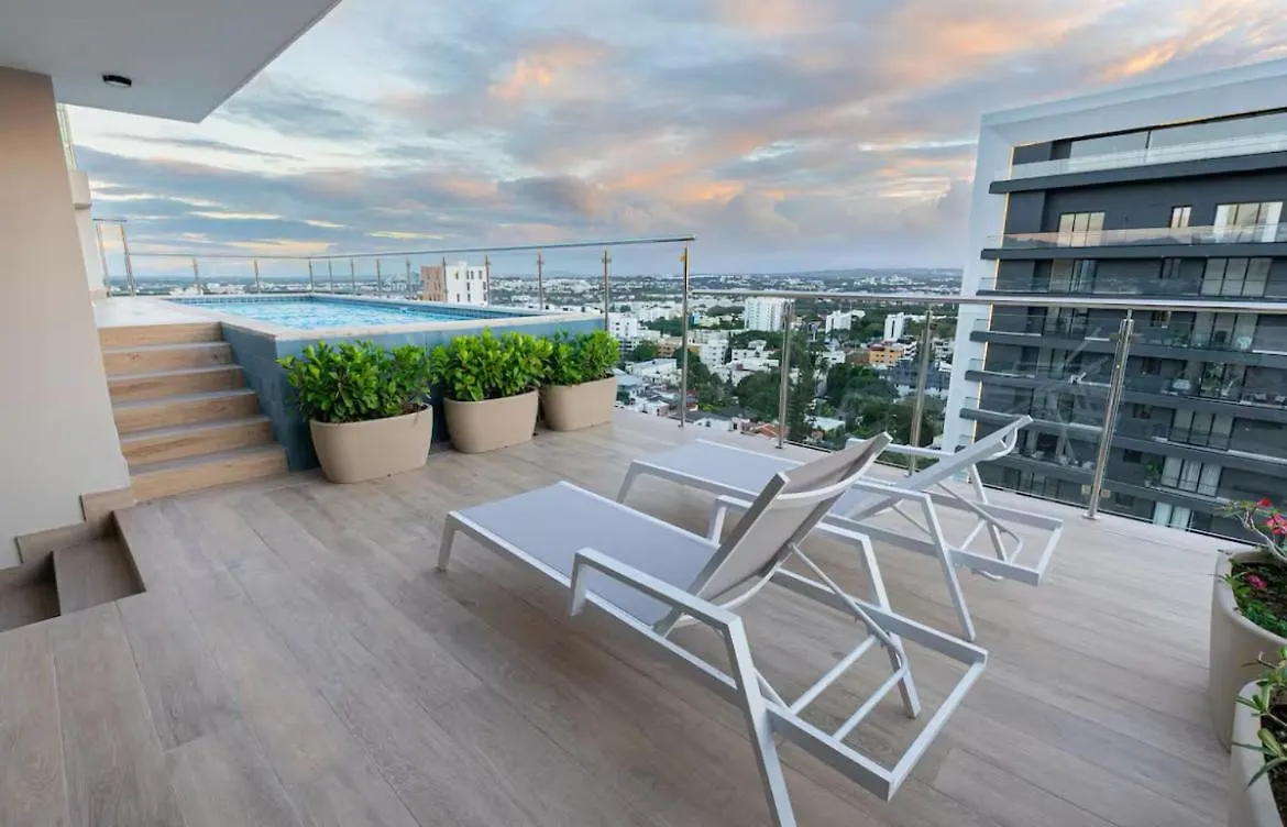 Luxury Apartment Rooftop With Two Level And Infinitive Pool Santiago De Los Caballeros 0*,  Dominikanische Republik