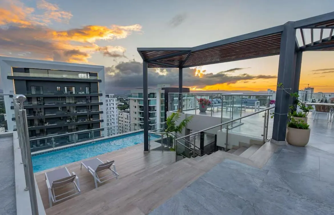 Luxury Apartment Rooftop With Two Level And Infinitive Pool Santiago De Los Caballeros Dominikanische Republik